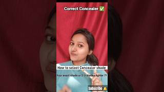 How to choose Concealer ✅concealer eyemakeup shorts short makeup findthedifference youtube [upl. by Tamberg]