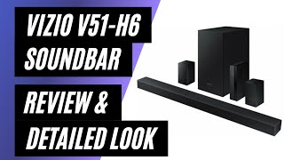 VIZIO VSeries 51 Home Theater Sound Bar V51H6  Review amp Detailed Look [upl. by Onaicnop977]