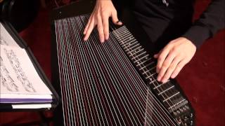 Zitherspieler Johannes Schubert spielt Otto Erbes Romanze in ADur  Zither Solo [upl. by Gnohp]