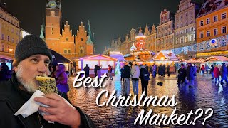 Christmas Market in Wroclaw Poland  Best Christmas Market Ever [upl. by Aiciled]