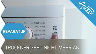 Bosch Trockner geht nicht an [upl. by Anirtap]