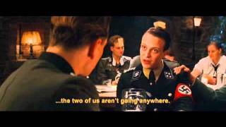 Inglourious Basterds 2009  The Bar Scene [upl. by Newel]