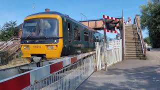 Crediton Level Crossing Devon [upl. by Hizar]