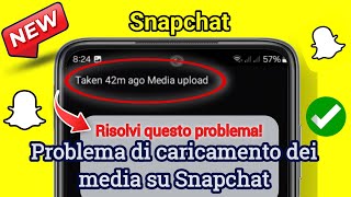 Come rimuovere il problema di caricamento dei media su Snapchat [upl. by Sileray]