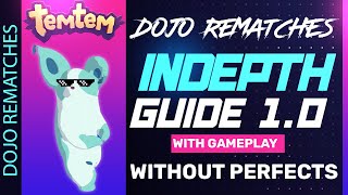 Temtem 10 Dojo Rematch  Park Guide  Gameplay Included  100 Winrate [upl. by Carolle]