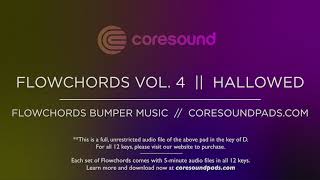 Coresound Pads  Flowchords Bumper Music  Volume 4 Hallowed Full Sample  Key of D [upl. by Tynan]