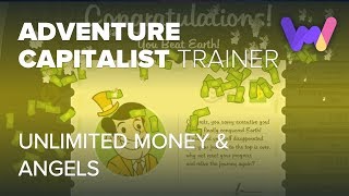 Adventure Capitalist Trainer  Cheats Unlimited Money and Angels [upl. by Rojam]