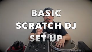 Basic Scratch DJ Set Up FilipinoTagalog [upl. by Octavius]