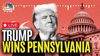 US Election 2024 Latest News LIVE Donald Trump Wins Pennsylvania  Harris Vs Trump  N18G [upl. by Eikcin]