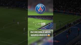 INCREDIBLE MISS Marquinhos [upl. by Aileek]