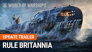 British Submarines in World of Warships  Cinematic Gameplay Trailer [upl. by Jocelyn]