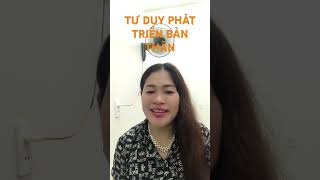 TƯ Duy phát triển thái độ của bản thân [upl. by Wini216]