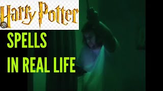 VARINHA INTERATIVA HARRY POTTER  HARRY POTTER MEETS SPELLS IN REAL LIFE [upl. by Earas]