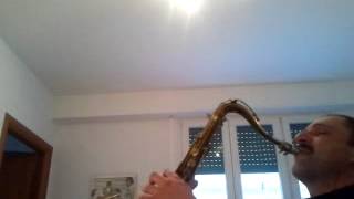 Massimo DAvola plays vintage Berg Larsen 130 2 M Sonny Rollins WOW [upl. by Kin]