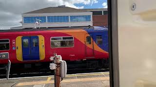 Full Journey on The District Line From Wimbledon To Upminster Via Victoria S7 Stock Whistle [upl. by Naras]