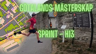 GÖTALANDSMÄSTERSKAPEN  SPRINT IN TRICKY VISBY GOTLAND [upl. by Riehl]