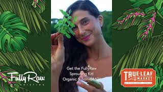 Fully Raw’s 12 Best Organic Sprouts Collection 12 delicious nutritious organic sprouting seeds [upl. by Ardnwahs]