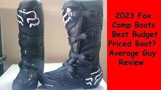 2023 Fox Comp Boot Review  Best Boot For The Money [upl. by Cawley947]