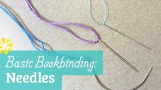 Bookbinding Needles [upl. by Enila100]