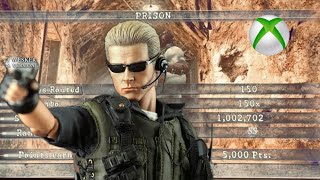 RE5 Wesker Solo Prison Xbox 1002k [upl. by Calle942]