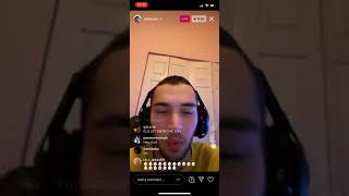 ADIN CALLS PAMI ON IG LIVE [upl. by Steffen371]