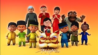 Upin dan Ipin Musim 11 quotGong Xi Fa Chaiquot Selamat Tahun Baru Cina [upl. by Rowe953]