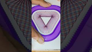 Colourful spirograph design shorts spirograph spirographart satisfying art [upl. by Boorman]