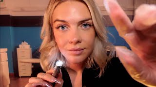 ASMR  rendezvous chez la dermatologue 🥼 massages du visage [upl. by Kreiner]