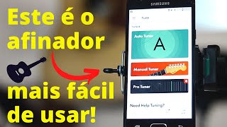 O MELHOR AFINADOR DE VIOLÃO PARA INICIANTES  Instale hoje mesmo no seu celular [upl. by Annovad200]