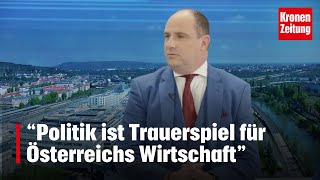 quotNichts verstandenquot Politik ist Trauerspiel für Österreichs Wirtschaft  kronetv NACHGEFRAGT [upl. by Amiarom]