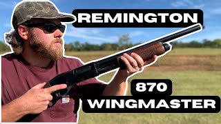 Remington 870 WingMaster The Best Remington Gun Ever Made [upl. by Kolnick461]