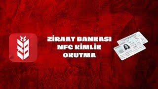 Ziraat Bankası Nfc Kimlik Okutma  Ziraat Mobil Nfc Kimlik Okutma [upl. by Seuqirdor]