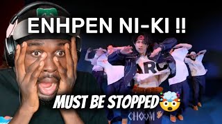 Reaction video Trendsetter X HUMBLE covered by ENHYPENNIKI니키 Artist Of The Month 4K [upl. by Vadnee]