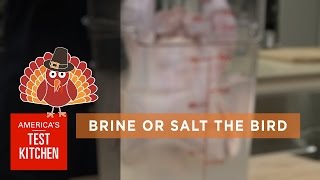 Best Thanksgiving How to Brine a Turkey amp How to Salt a Turkey [upl. by Hamilah483]