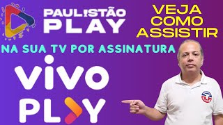 Paulistão Play  Como Assistir no Vivo Play [upl. by Krug]