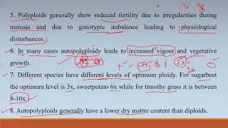 Polyploidy in Plants Part 2  Plant Breeding  Allopolyploidy  Ploidy Breeding By Deepak Jangid [upl. by Metzger]