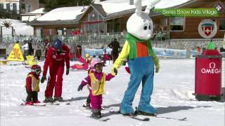 Swiss Ski School  Swiss Snow League  SKI  Swiss Snow Kids Village [upl. by Astrahan313]