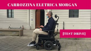 Test Drive Carrozzina elettrica Morgan Versus • disabiliabilinet [upl. by Noreh]