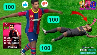 La Celebración ASÍ JUEGA quotROMARIO DE 100quot ICONIC MOMENT EN PES 2021 MOBILE  Review 5 [upl. by Schaffer]