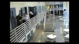 Inmate Fight Corrections Corporation of Americas Idaho Correctional Center [upl. by Lossa378]