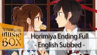 Horimiya  Ending Full Ver 「Yakusoku ホリミヤ by Friends」 English Subbed  Lyrics [upl. by Faden]