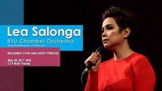 Lea Salonga sings with BYU Chamber Orchestra [upl. by Aikenat]