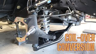 Dropping It Low Transforming our 1972 C10 with CPPs CoilOver Conversion  Project Harold  EP 16 [upl. by Mallorie]