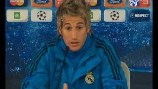 CSKA de MoscúReal Madrid Rueda de prensa de Fabio Coentrão [upl. by Marius]