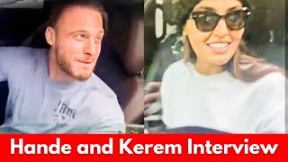 Kerem Bursin and Hande Ercel Interview  English Spanish and Italian Subtitles [upl. by Ienttirb]