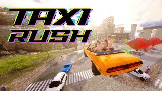 Taxi Rush  Demo  GamePlay PC [upl. by Ecirtal744]