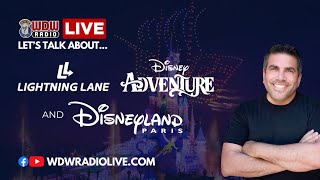 LIVE  Lightning Lane Disneyland Paris and Disney Adventure [upl. by Odnalo]