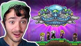 Can 5 Terraria NOOBS Beat the Martian Event [upl. by Emogene]