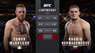 PS4 EA UFC 2 Conor Mcgregor v Khabib Nurmagomedov [upl. by Rodie691]