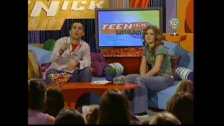 TEEN Nick Guest Kelly Clarkson Saturday Night Challenge Nickelodeon NIKP 53 Feb 12 2005 [upl. by Aikemehs]